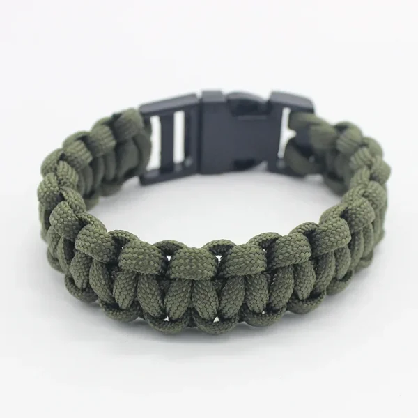 Survival Paracord Bracelet - Marine-Grade Emergency Tool - Image 2