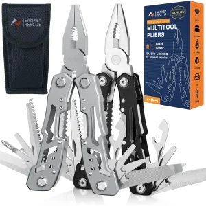 Sanke Rescue Tactical Multi-Tool - Stainless Steel Survival Kit