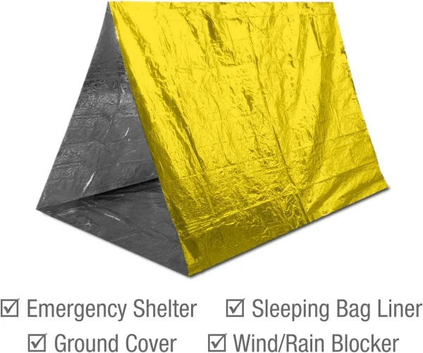 Emergency Survival Blanket 5-30 Pack – Thermal Reflective Rescue Gear - Image 21