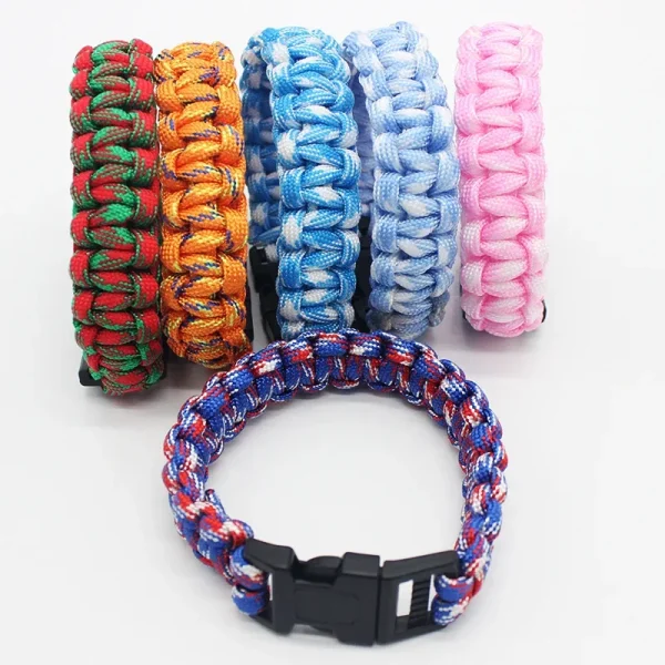 Survival Paracord Bracelet - Marine-Grade Emergency Tool - Image 10
